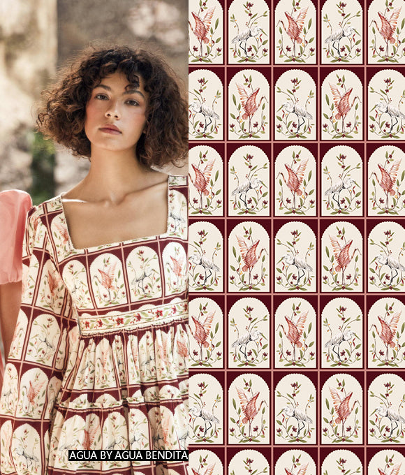 Colección de patrones florales de grandes marcas Vol.78