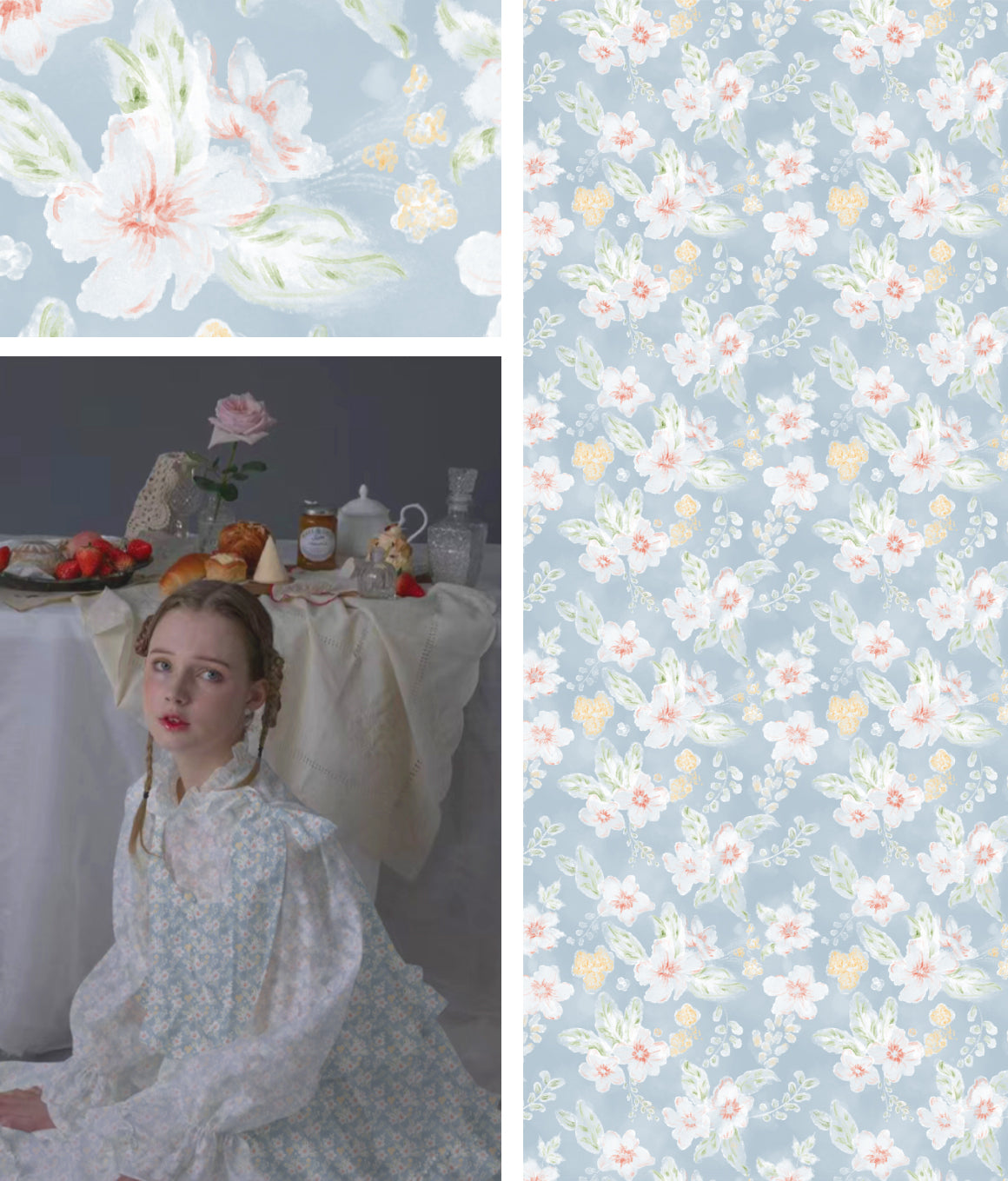 Colección MiHui: Conjunto de Estampados Florales Vol.22