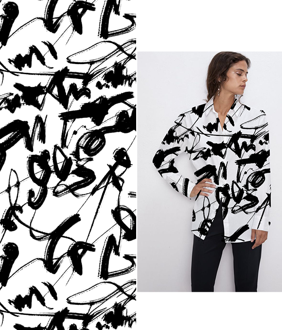 Estampado Monocromático"