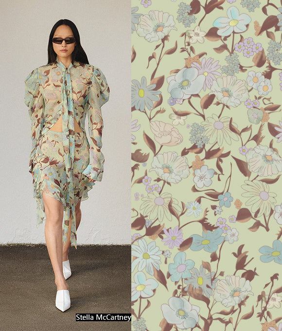 Colección de Patrones Florales de Alta Gama Vol.174