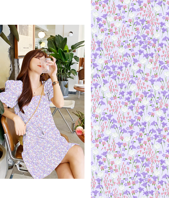 MiHui Original Floral Girl