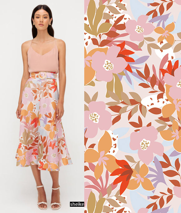 Colección de Patrones Florales Vol.54