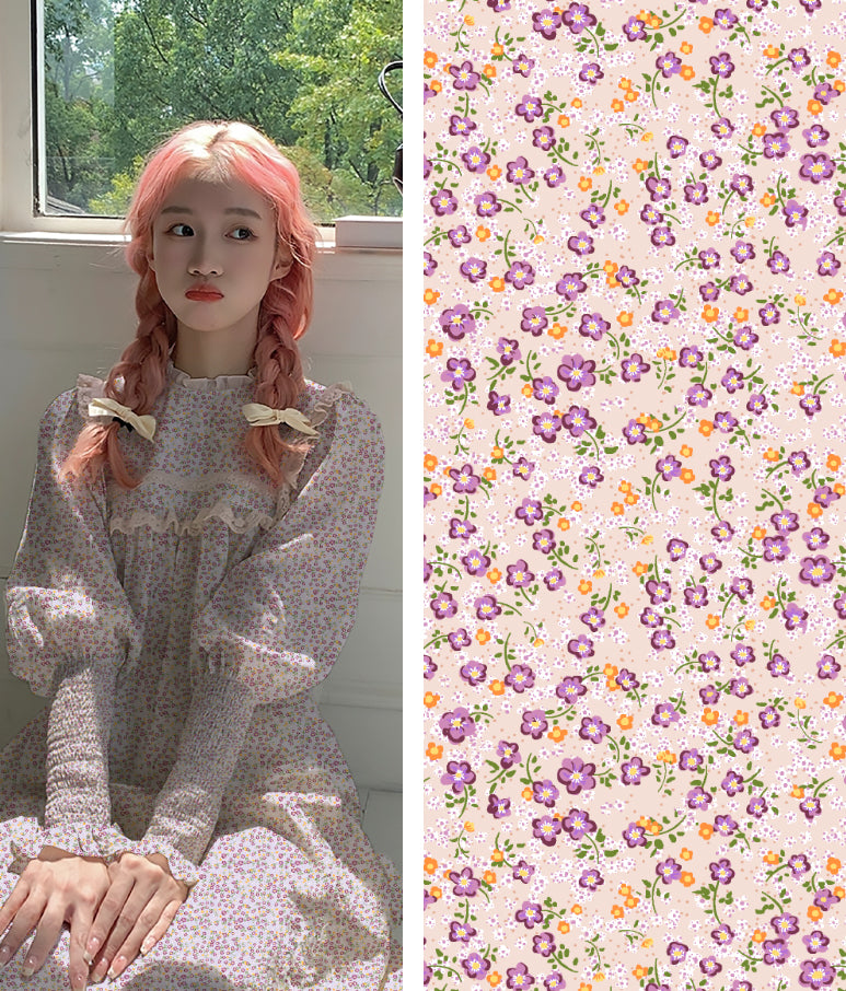 Colección MiHui: Conjunto de Estampados Florales Vol.22