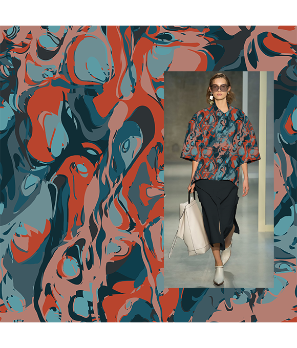 Enfoque suave y alucinante