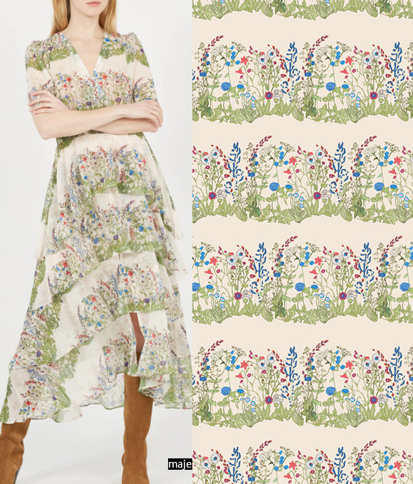 Colección de Patrones Florales de Grandes Marcas Vol.83