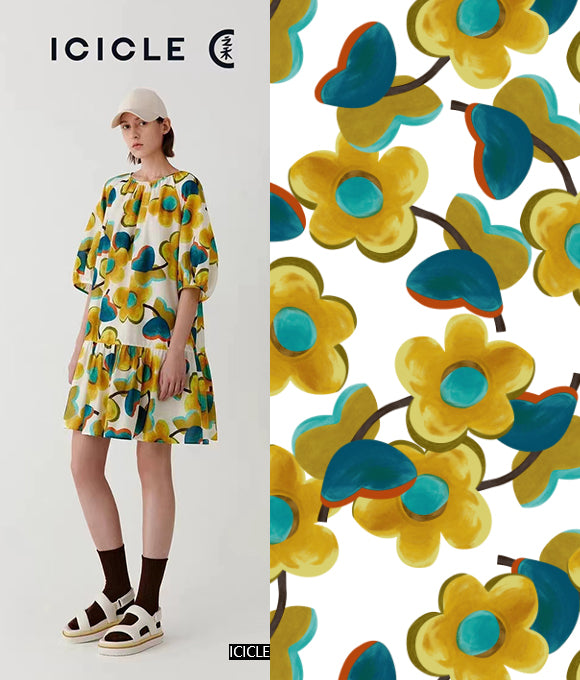 Colección de Patrones Florales de Alta Gama Vol.174