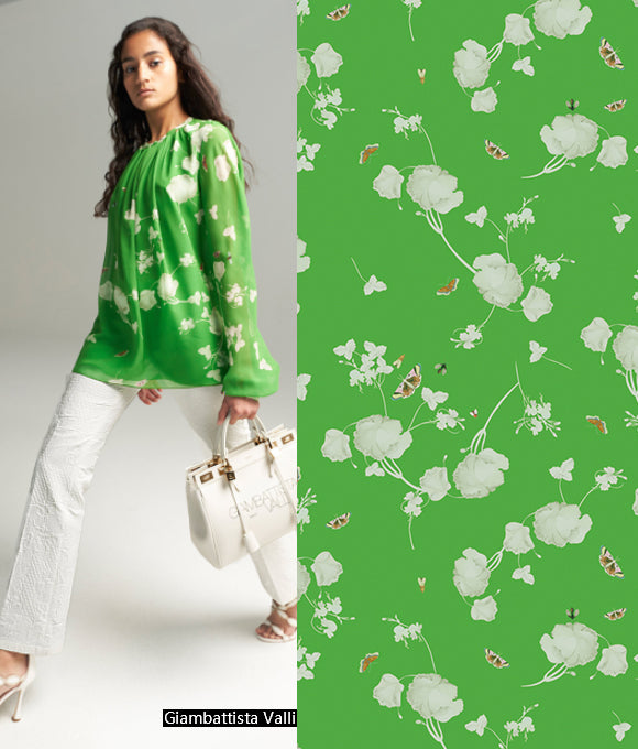 Colección de patrones florales de grandes marcas Vol.78