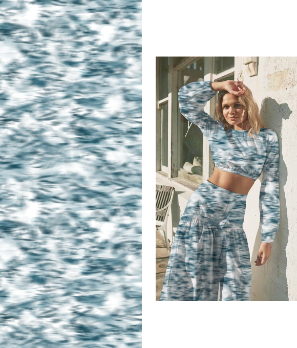 Estampado Monocromático"