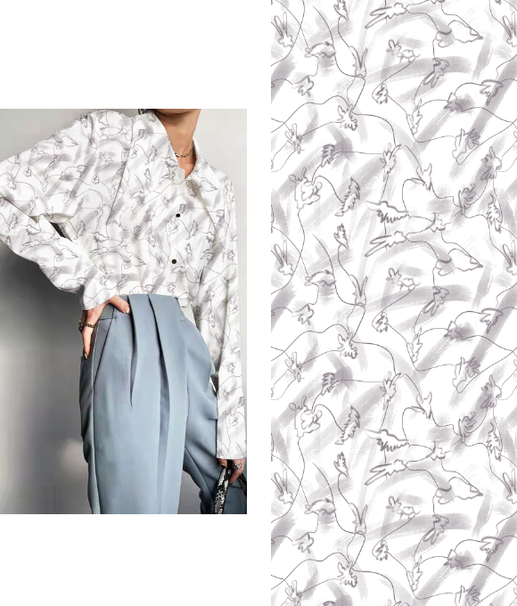 Estampado Monocromático"