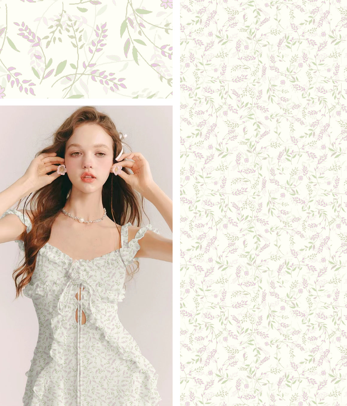 Colección MiHui: Conjunto de Estampados Florales Vol.22