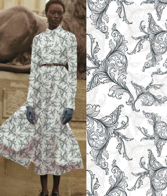 Diseño Original a Mano al Estilo Europeo