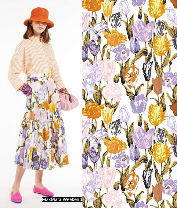 Colección de Patrones Florales Vol.82.