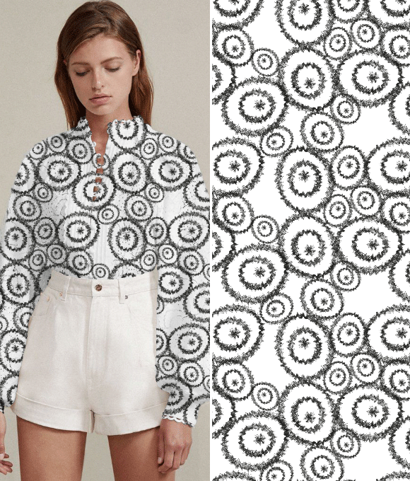 Estampado Monocromático"