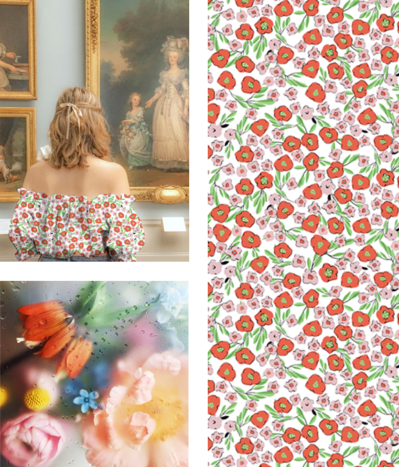 Flora entre la vegetación