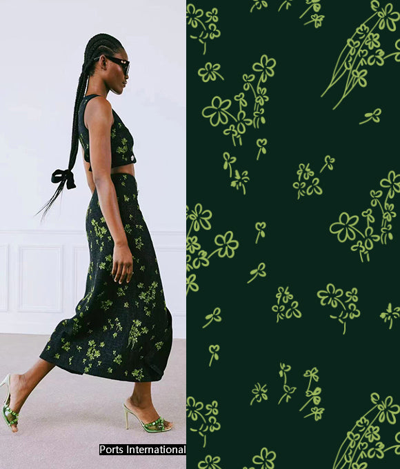 Colección de Grandes Estampados Florales Vol. 176