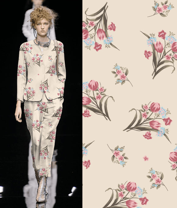 Colección de Grandes Estampados Florales Vol. 180