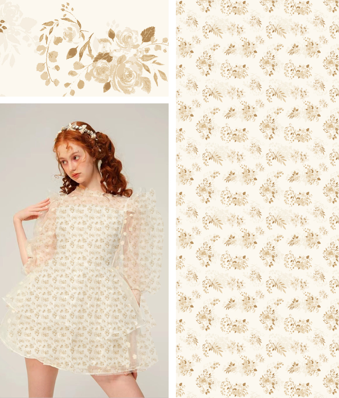 Colección MiHui: Conjunto de Estampados Florales Vol.22