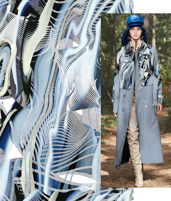 Enfoque suave y alucinante