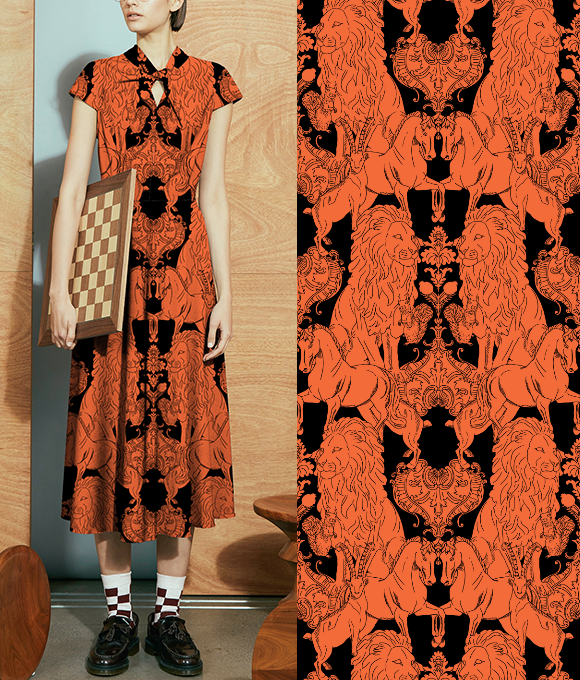 Diseño Original a Mano al Estilo Europeo