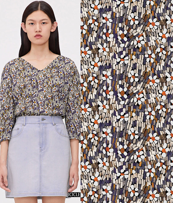 Colección de patrones florales de grandes marcas Vol.78