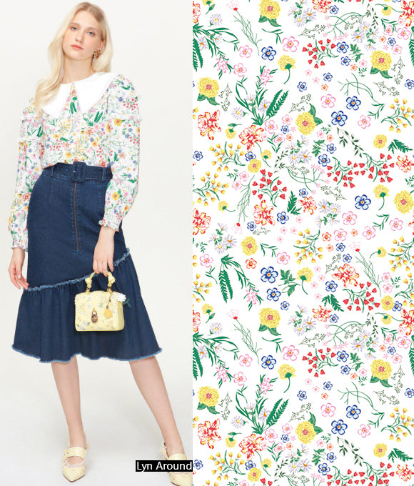 Colección de patrones florales Vol.76