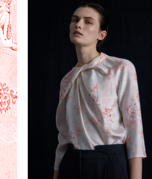 Diseño Original a Mano al Estilo Europeo