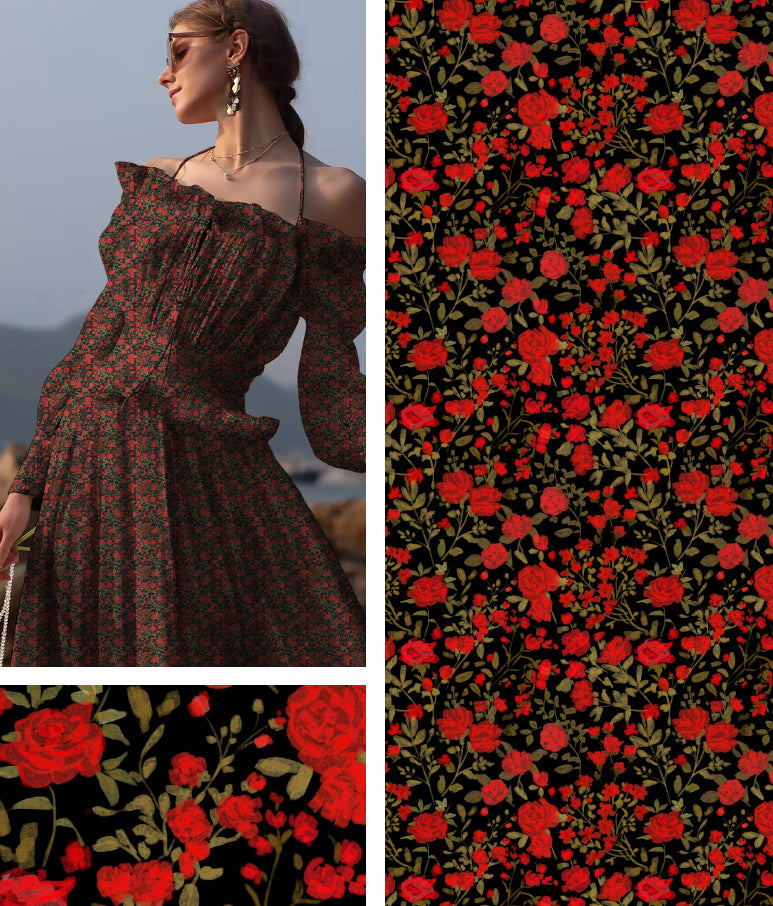 Colección MiHui: Conjunto de Estampados Florales Vol.22