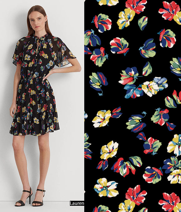 Colección de Grandes Estampados Florales Vol. 179