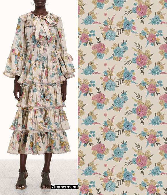 Colección de Grandes Estampados Florales Vol.146