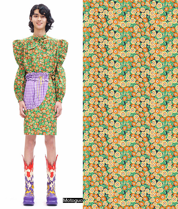 Colección de Motivos Florales de Grandes Marcas Vol.115