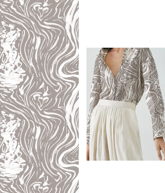 Estampado Monocromático"