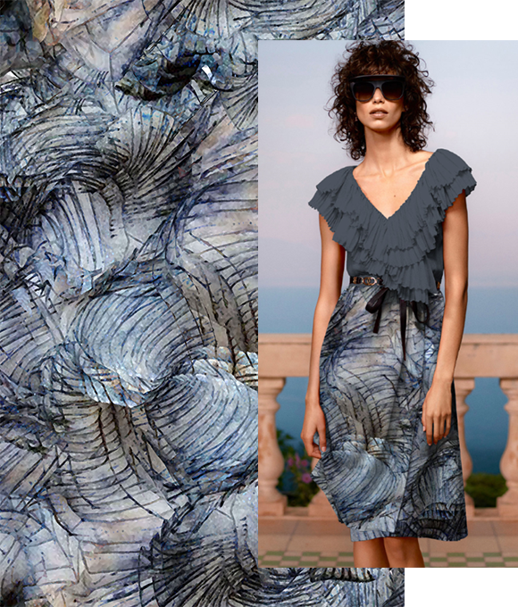 Enfoque suave y alucinante