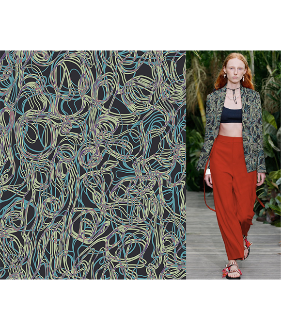 Enfoque suave y alucinante