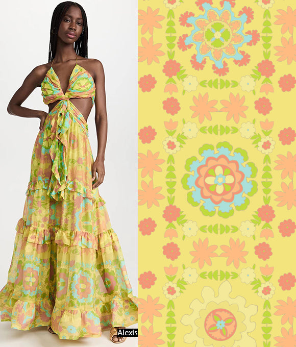 Colección de Patrones Florales Premium Vol.167