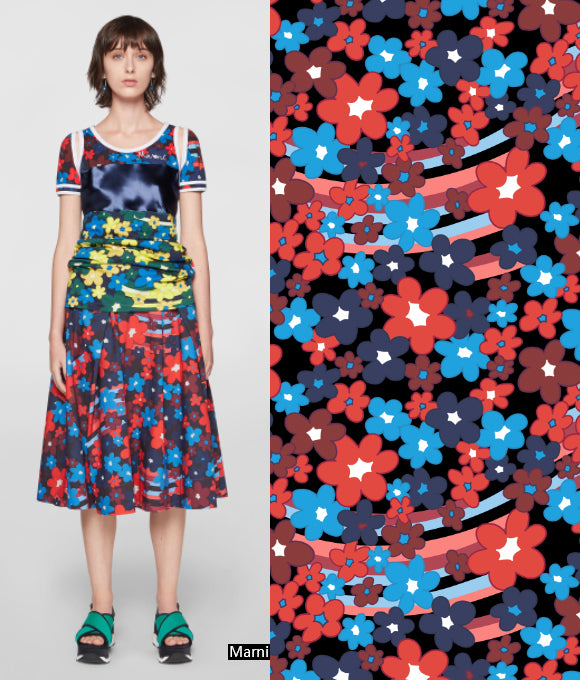 Colección de Patrones Florales Vol.54