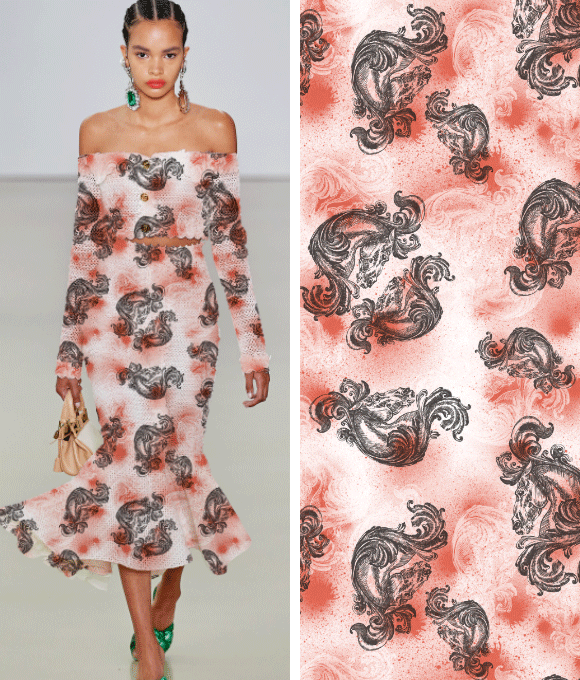 Diseño Original a Mano al Estilo Europeo