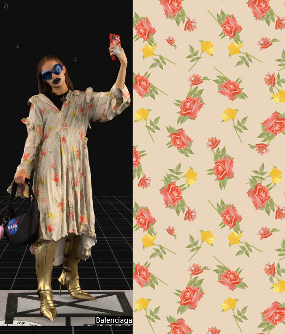 Colección de Patrones Florales Vol.54