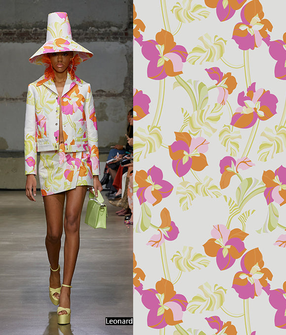 Colección de Grandes Estampados Florales Vol.146