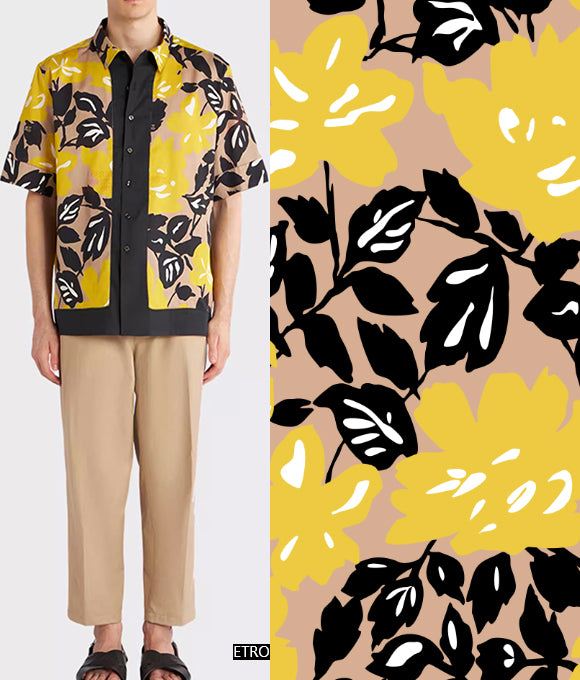 Colección de Grandes Estampados Florales Vol. 176