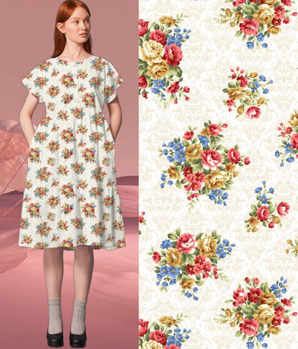 Colección de Grandes Estampados Florales Vol. 179