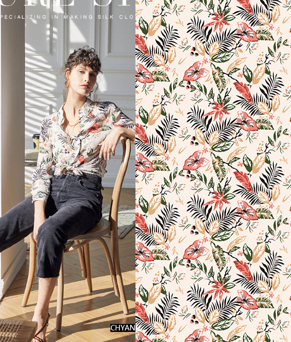 Colección de patrones florales Vol.75