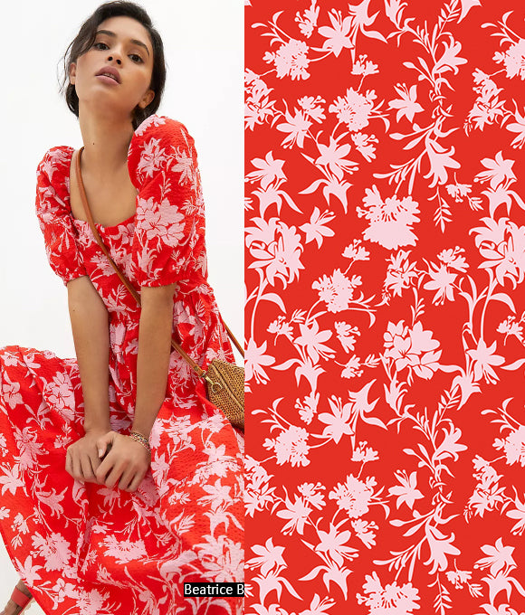 Colección de Patrones Florales Vol.82.