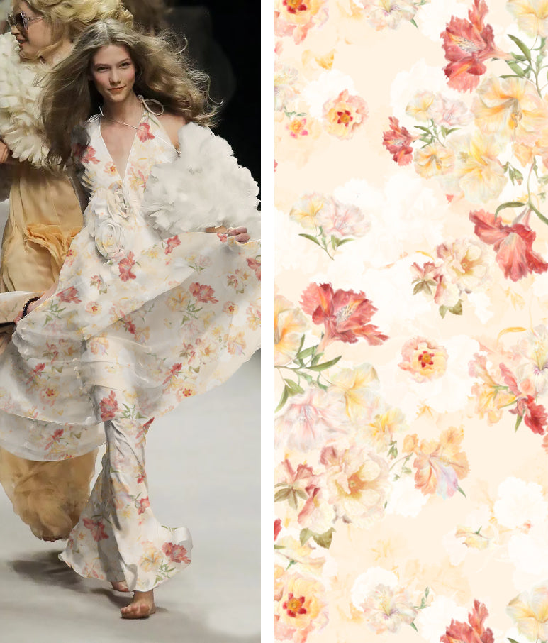 Entre Flores de Ensueño