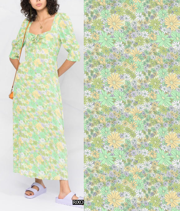 Colección de Patrones Florales Vol.66