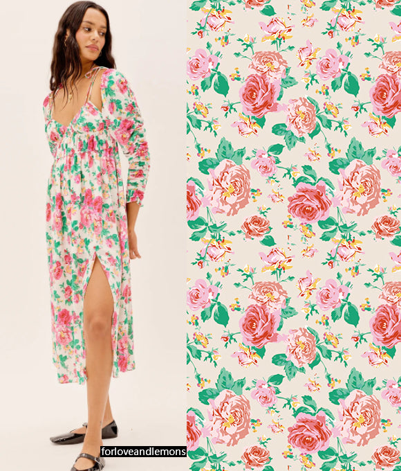 Colección de patrones florales Vol.76