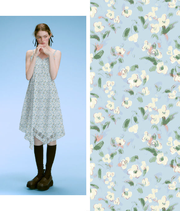 Colección MiHui: Conjunto de Estampados Florales Vol.22