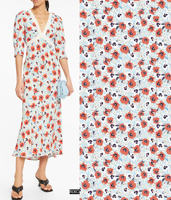 Colección de Motivos Florales de Grandes Marcas Vol.115