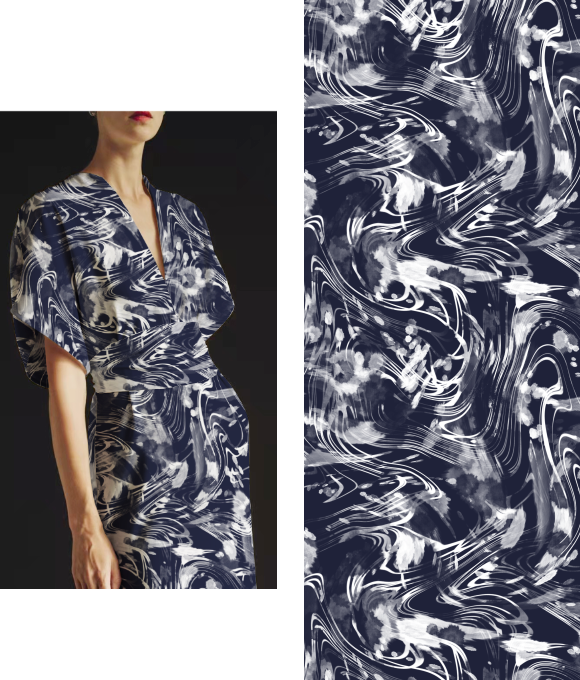 Estampado Monocromático"