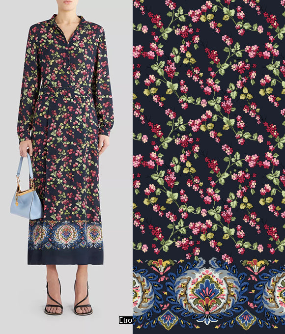 Colección de Grandes Estampados Florales Vol. 180