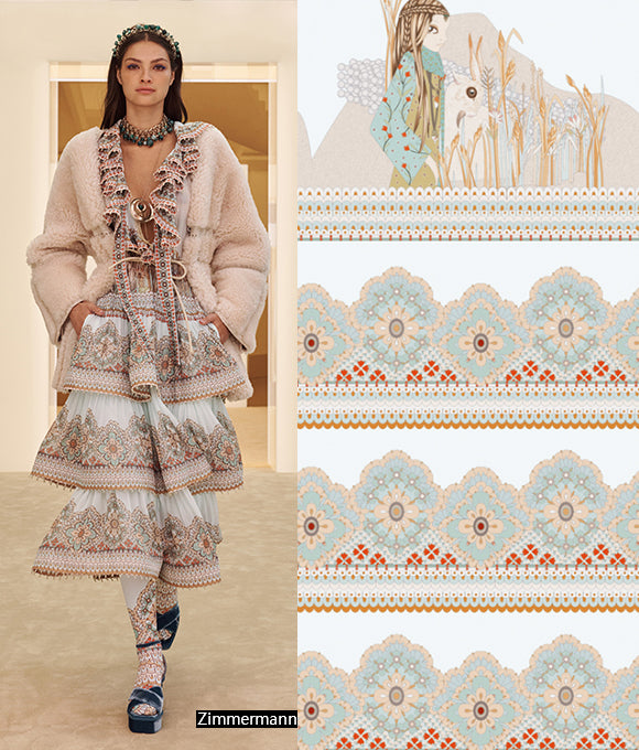 Colección de Motivos Florales de Grandes Marcas